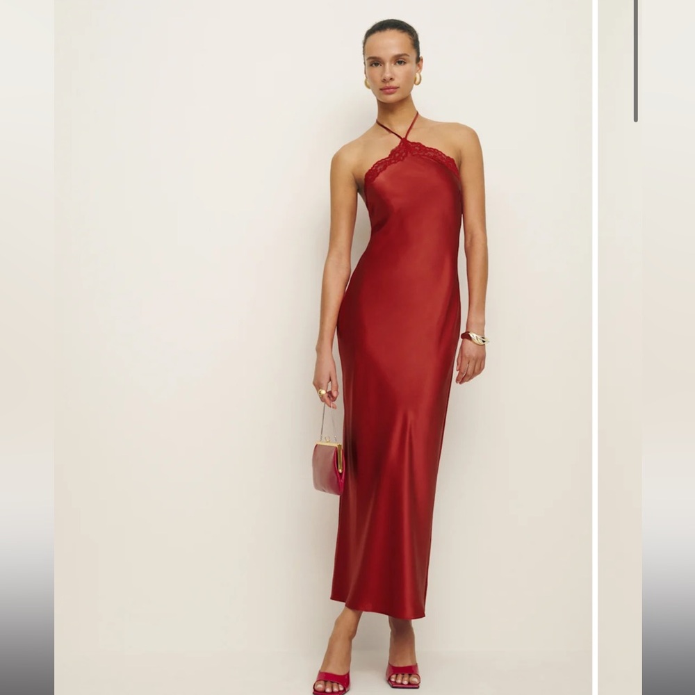 Reformation Aara Silk Dress